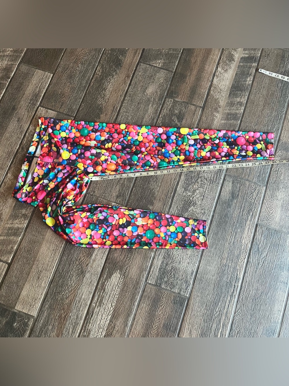 BlackMilk all over bright candy print leggings L - Picture 7 of 9
